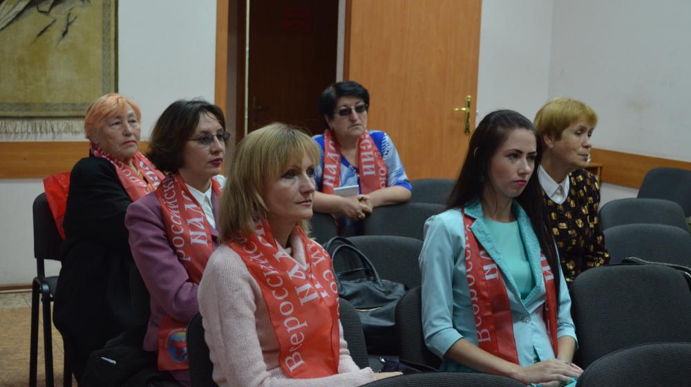 В Севастополе состоялась встреча с Председателем ООЖД «Всероссийский женский союз – Надежда России» Ниной Александровной Останиной