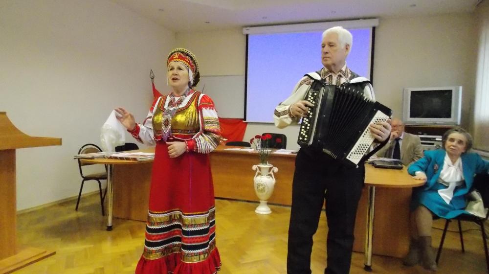 Белгородское региональное отделение «Дети войны» провело торжественное собрание в честь 100-летия Великого Октября