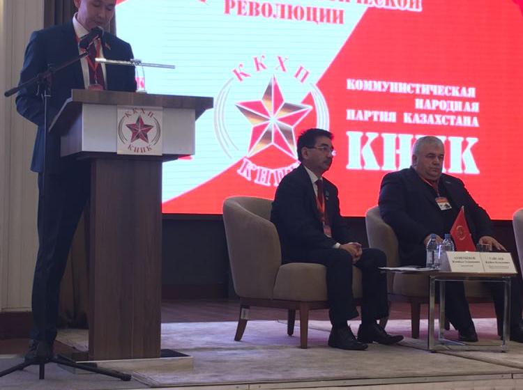 К.К. Тайсаев выступил в Астане на международной научной конференции, посвященной 100-летию Великой Октябрьской социалистической революции