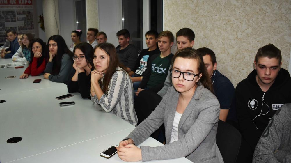 Олег Лебедев напутствовал новый состав Тульского обкома ЛКСМ