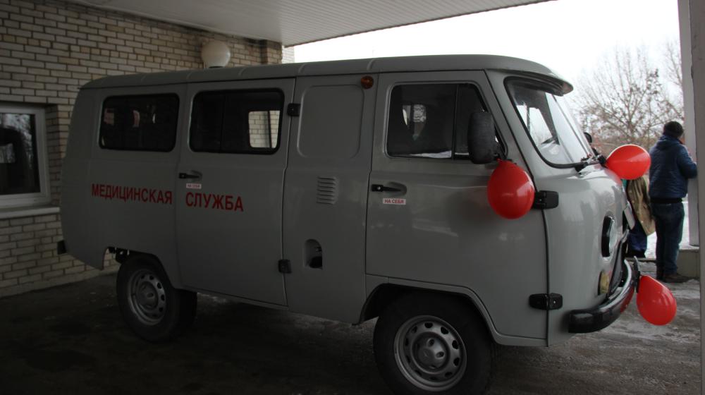 Ростовская область. Новая «скорая» пополнила парк Миллеровской больницы