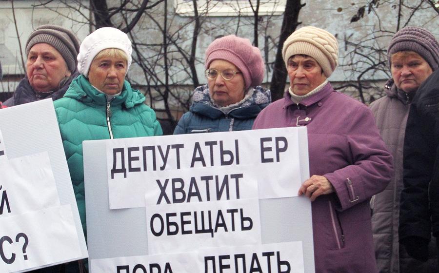 В Кинешме состоялся митинг по поводу организации пассажирского автобусного движения в микрорайоне «Волжанка»