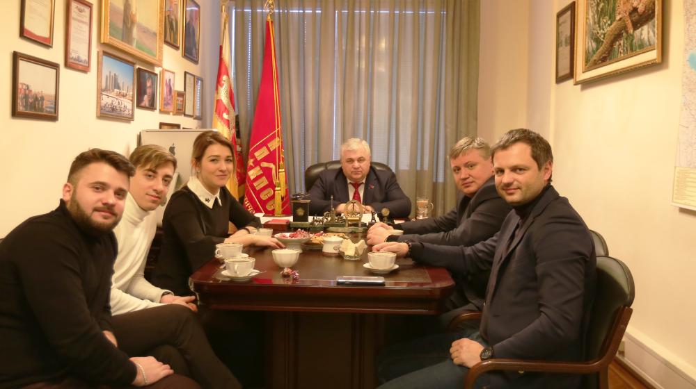 К.К. Тайсаев встретился с музыкантами молдавской группы «DoReDos»