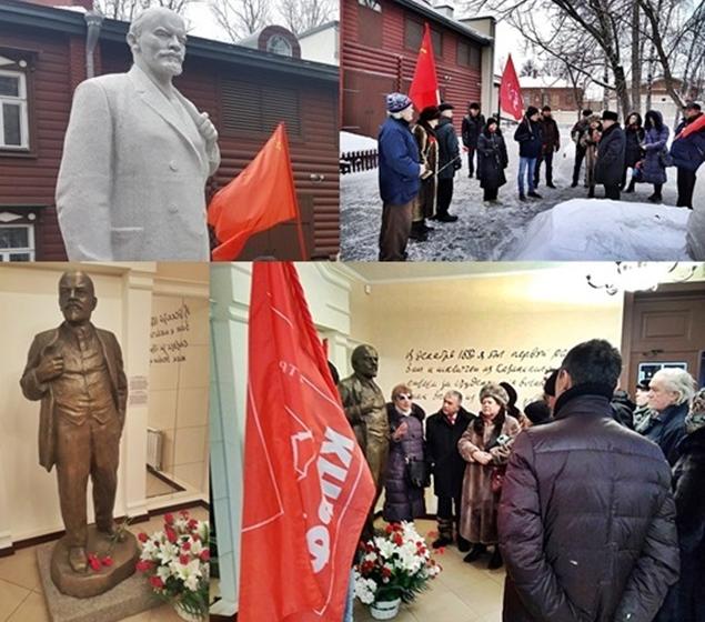 Татарстан. Казанские коммунисты почтили память Владимира Ильича Ленина