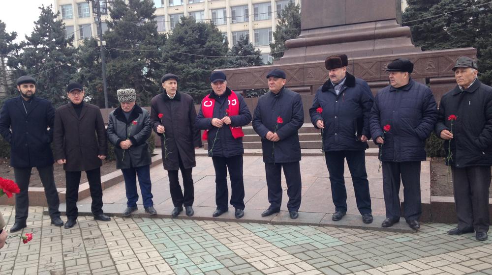 Дагестанские коммунисты и их сторонники почтили память В.И. Ленина