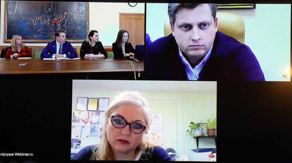 Видеоконференция Ю.В. Афонина: Урал на связи