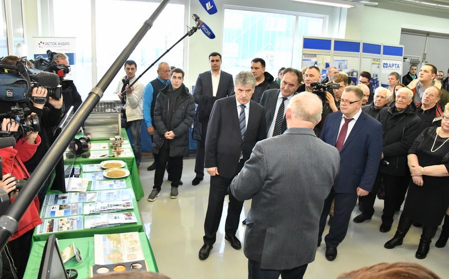 22 февраля П.Н. Грудинин посетил предприятия Московской области