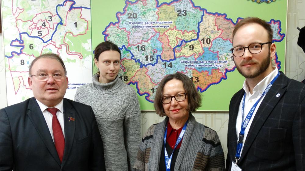 Курская область. Н.Н. Иванов принял экспертов Миссии ОБСЕ по наблюдению за выборами Президента России