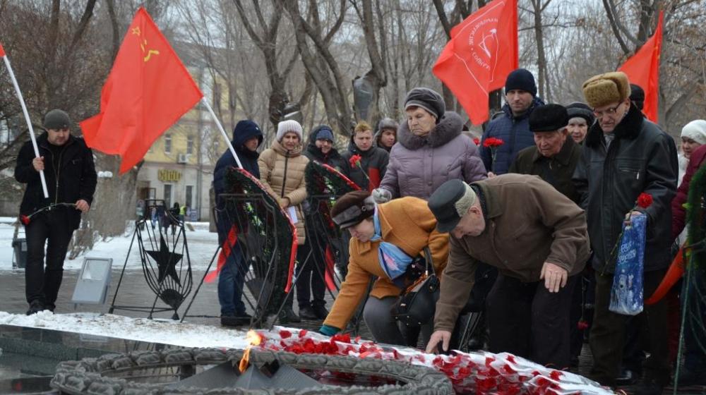В Астрахани отметили столетие РККА