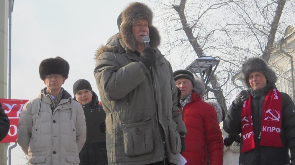 Иркутск выступил в поддержку Павла Грудинина