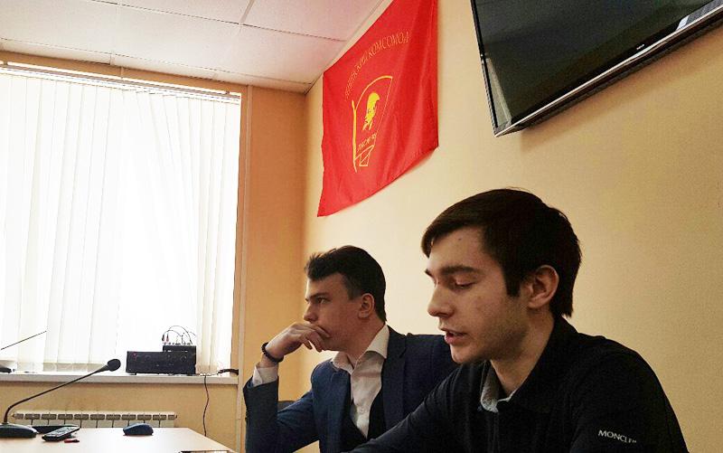 Ивановские комсомольцы на политучебе обсудили выборы президента 