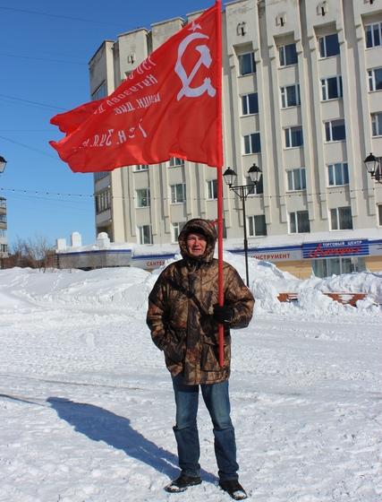 Магадан. Митинг в поддержку народного кандидата Павла Грудинина