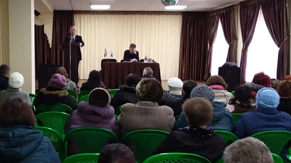Краснодарский край. Коммунист-депутат Николай Осадчий провел встречи с избирателями в Ейском и Щербиновском районах 