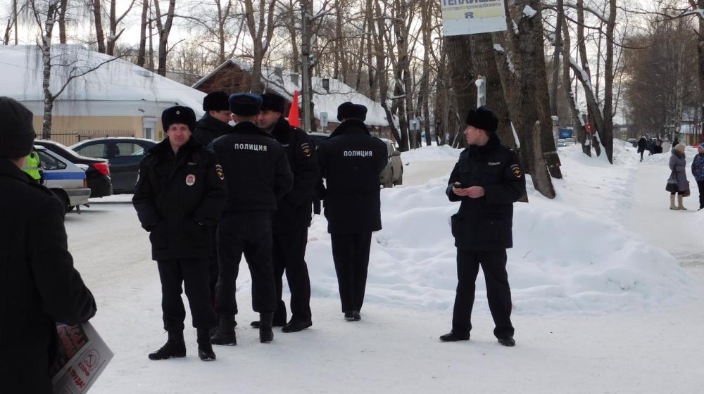 Скандальный пикет в городе Емва Республики Коми