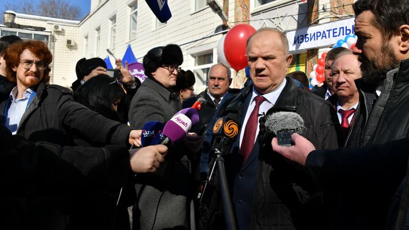 «От этих выборов зависит судьба страны». Г.А. Зюганов проголосовал на избирательном участке