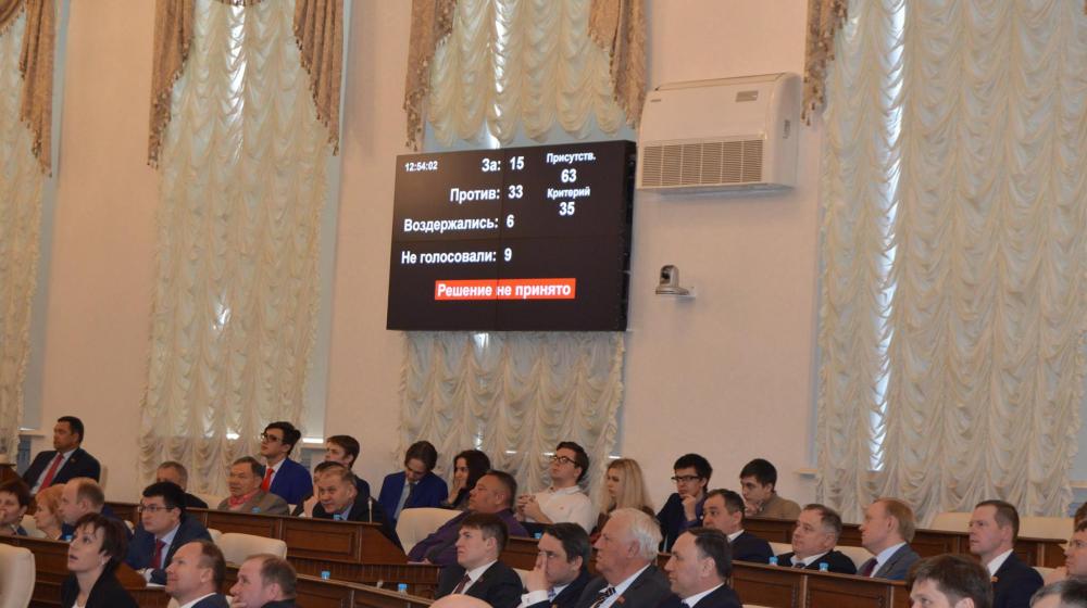 Алтайский край. Депутаты-коммунисты на сессии АКЗС поддержали законопроект о моратории на пенсионный возраст
