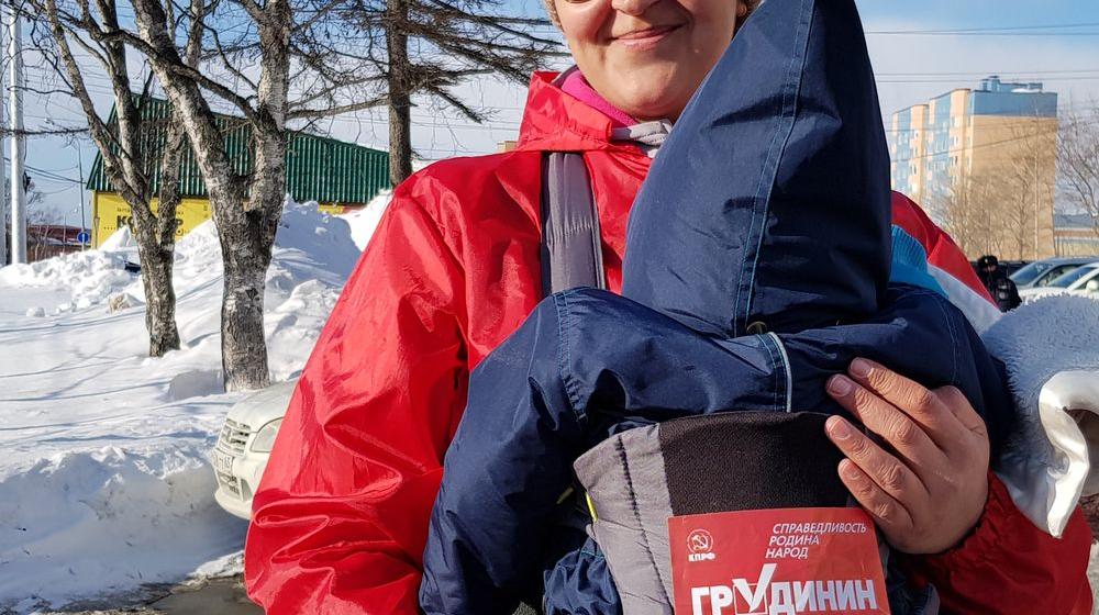 За Грудинина! Участники митинга в Южно-Сахалинске выразили недоверие губернатору и правительству