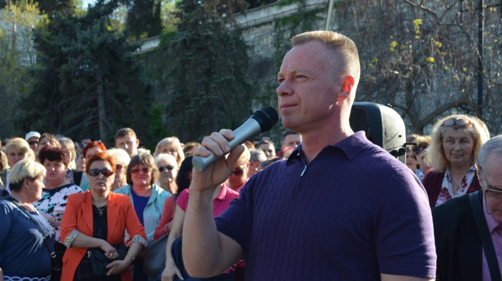 Севастопольские коммунисты приняли участие в митинге по защите прав предпринимателей