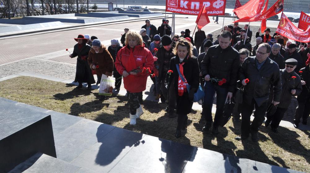 Ленинградские коммунисты на митинге потребовали отставки антинародного правительства