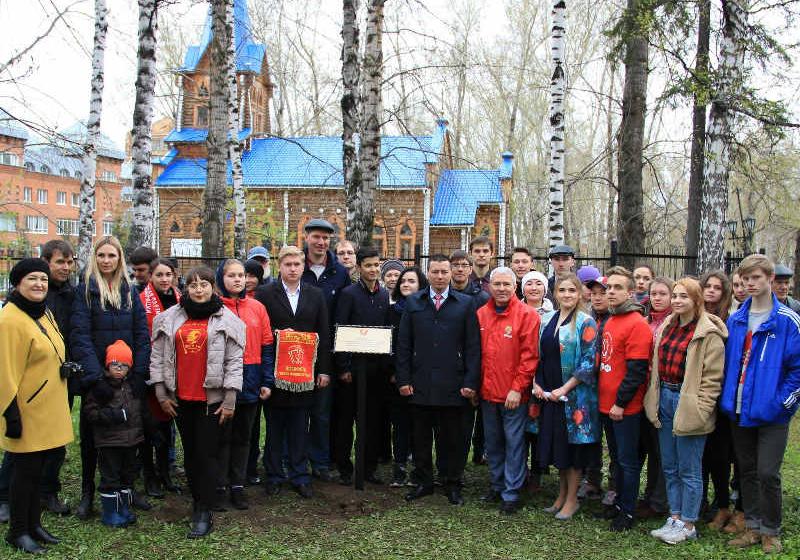 Эстафета «Огонь наших сердец» в Томске