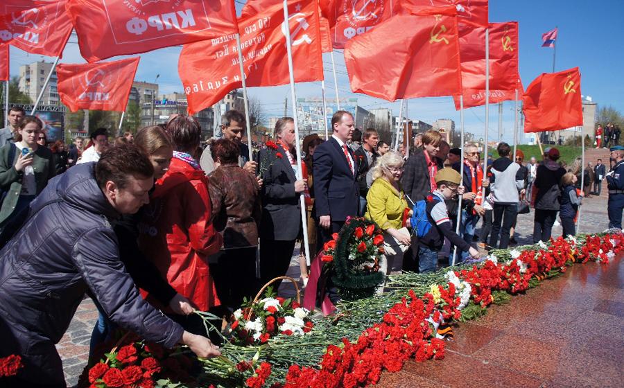 В День Победы ивановские коммунисты прошли по областному центру «Колонной Памяти»