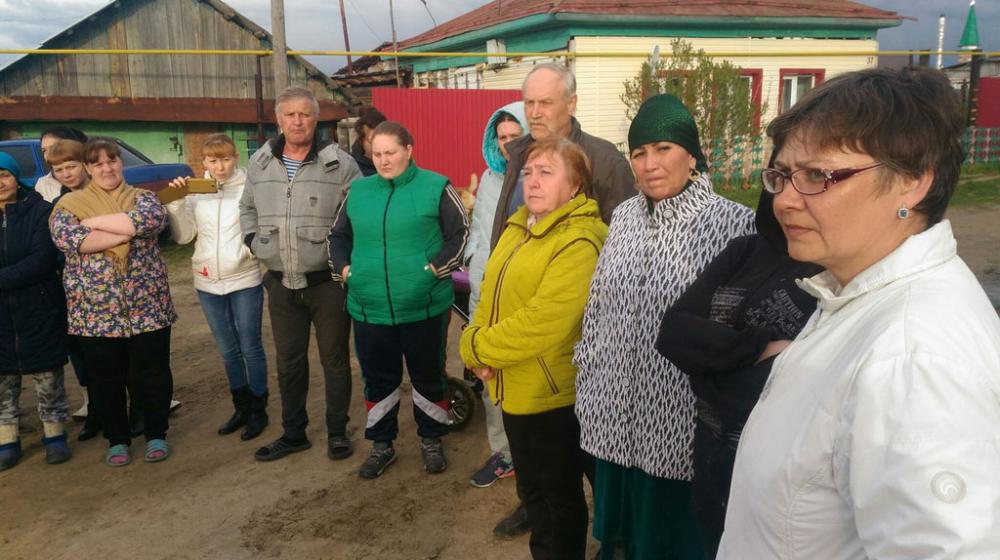 Тюменская область. В деревне Есаулова Тюменского района при поддержке КПРФ прошёл митинг за достойную жизнь