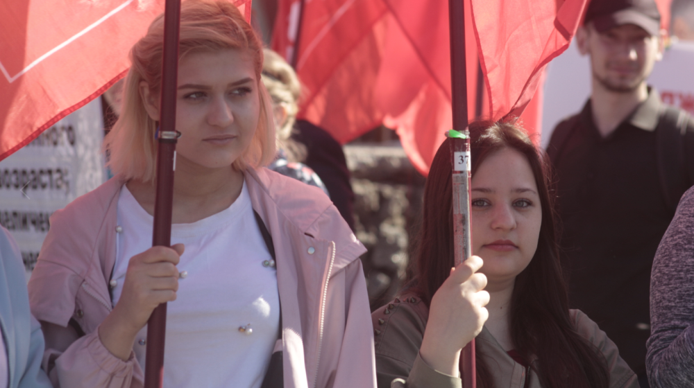 Во всех городах и райцентрах Орловской области прошли праздничные и протестные мероприятия, посвящённые Дню Международной солидарности трудящихся 
