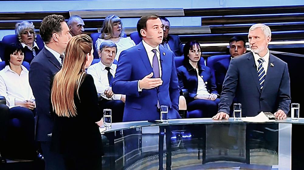 Юрий Афонин в эфире «России-1»: Мы против назначения Кудрина главой Счетной палаты России