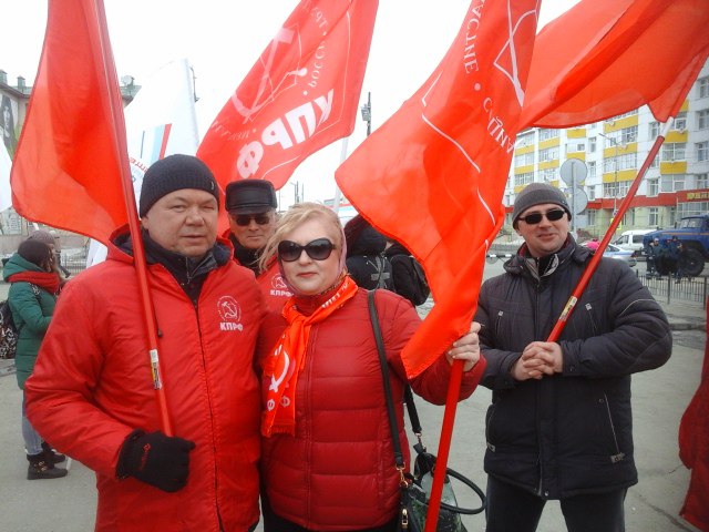 В Ямало-Ненецком автономном округе прошли праздничные демонстрации и митинги
