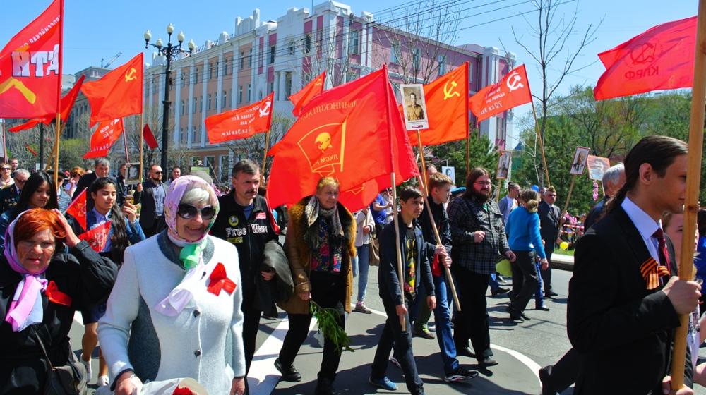 День Великой Победы в Хабаровске