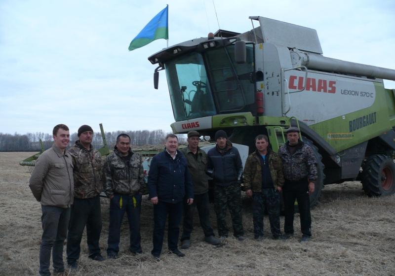 Новосибирская область. Директор хозяйства «Новомайское» Александр Вотяков: С Анатолием Локтем легко общаться, в нем нет пафоса