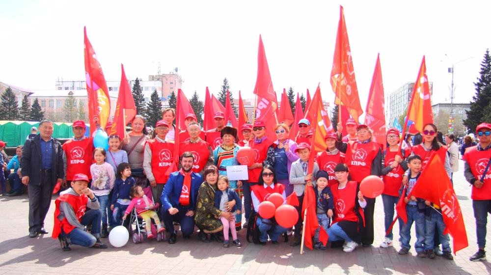 Первомай-2018 в Кызыле
