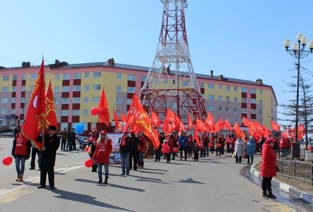 Магадан отпраздновал Первомай