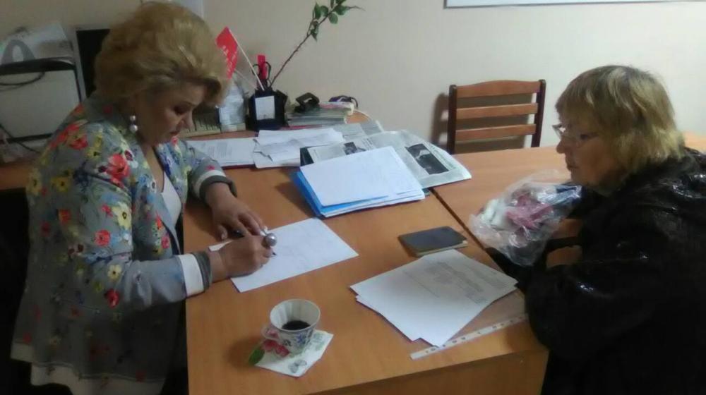 Новгородская область. Встреча Н.А. Останиной с жителями г. Боровичи