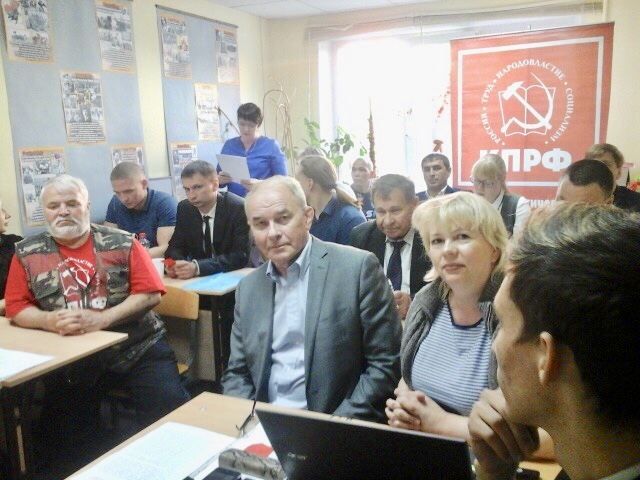 Вячеслав Тетёкин пожелал побед ямальским кандидатам в муниципальные депутаты от КПРФ