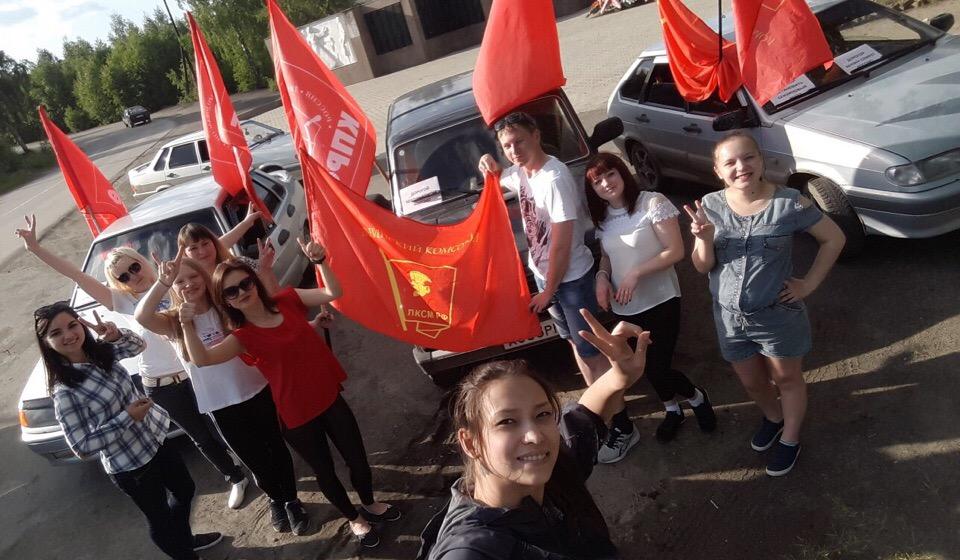 Челябинская область. В городе Карабаш прошёл протестный автопробег против повышения цен на бензин