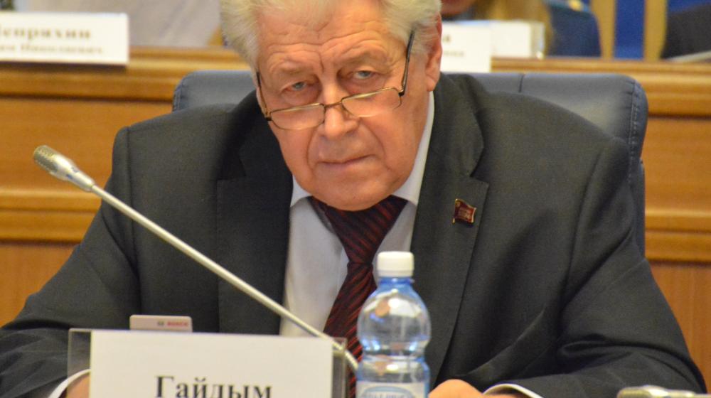 Лидер фракции КПРФ в Новгородской областной Думе Валерий Гайдым: "В гробу мы увидим эти пенсии!"