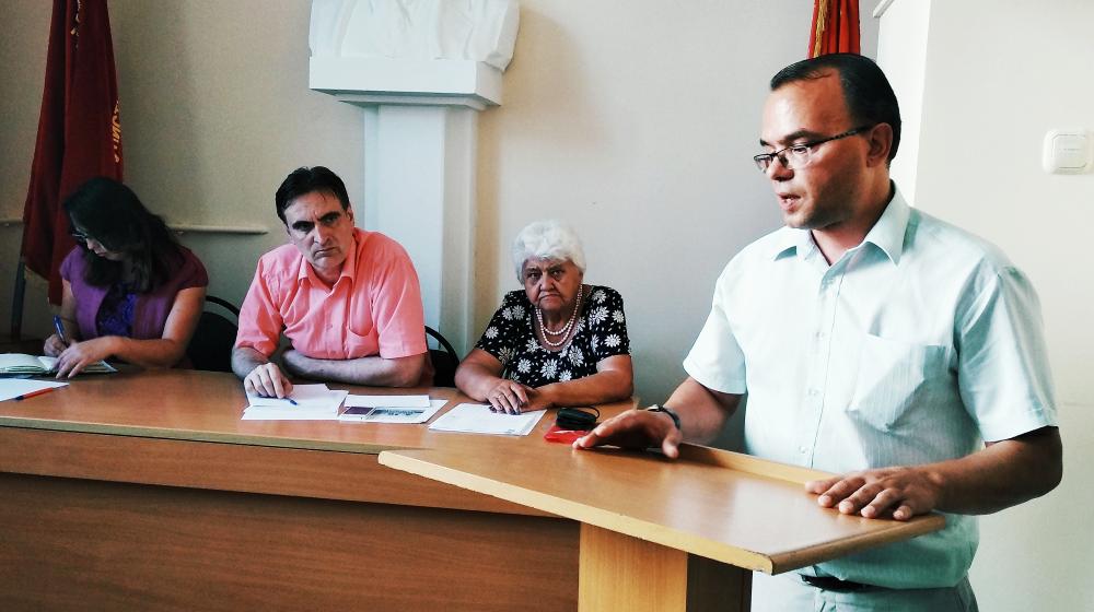 В городе Орле прошло собрание на тему: «Пенсионная реформа – аргументы за и против»