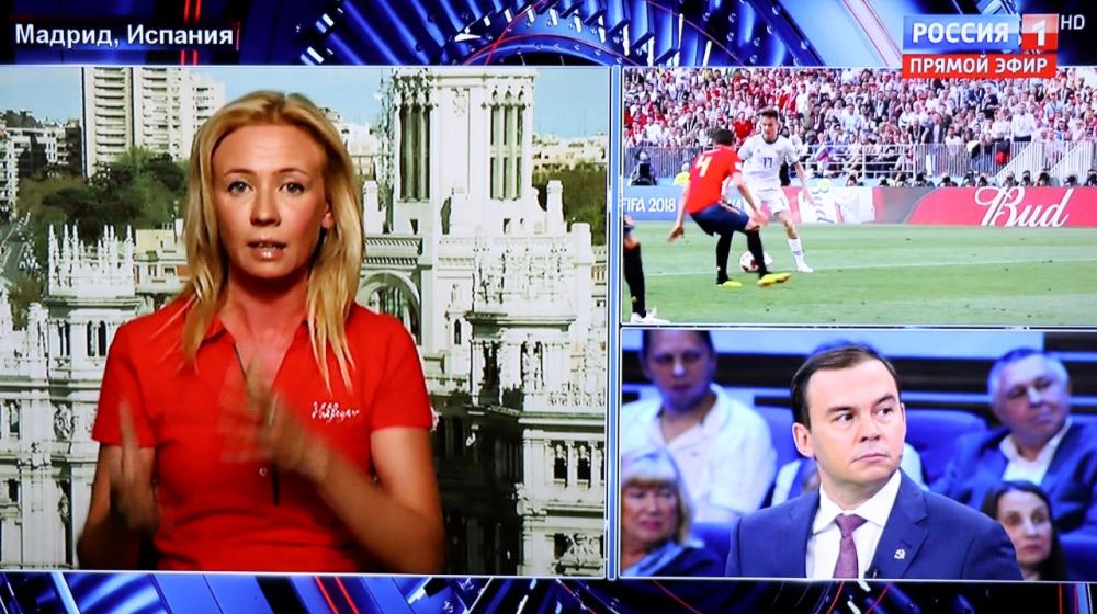 Юрий Афонин в эфире «России-1»: Чемпионат демонстрирует крах западных планов демонизировать Россию