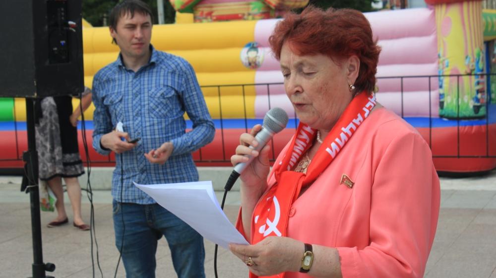 В Тюменской области проходят митинги против пенсионной реформы