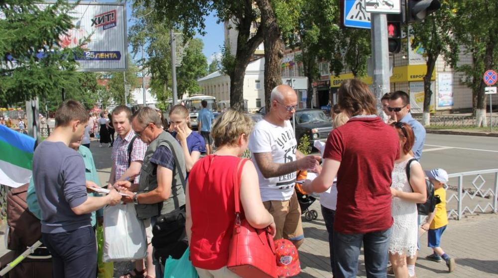 Республика Коми: Жители Сыктывкара активно ставили подписи против проведения «людоедской» пенсионной реформы