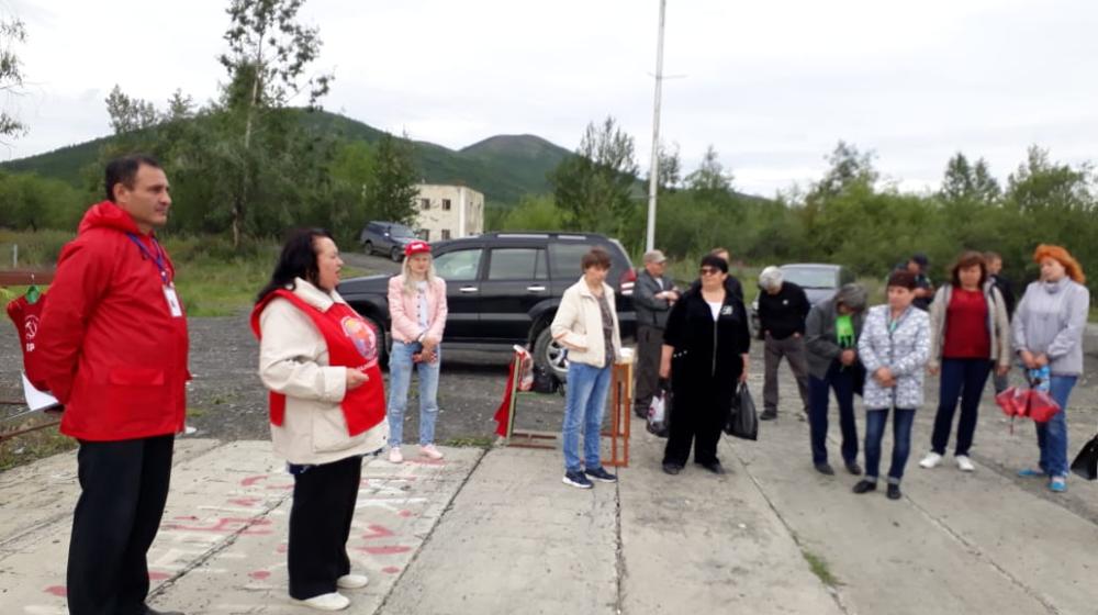 Магаданская область. В городе Сусуман прошла акция протеста КПРФ