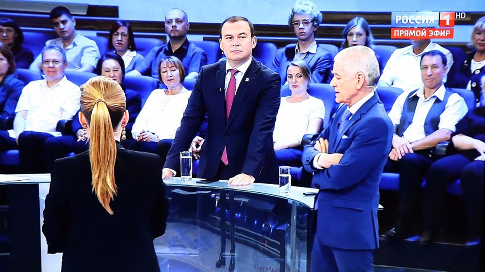 Юрий Афонин в эфире «России-1»: «Большинство россиян волнует не цена на водку, а рост цен на еду»