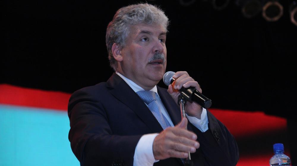  Павел Грудинин провёл встречу с жителями Якутска