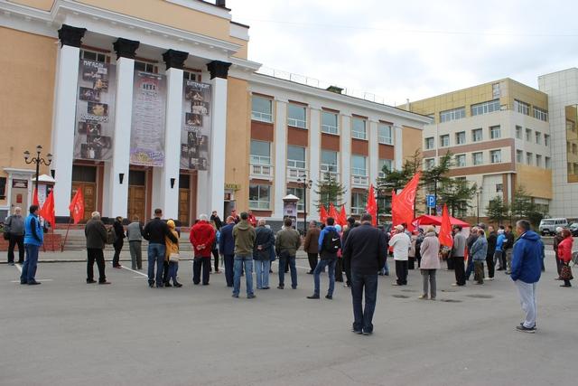 Второй этап акции протеста в Магадане