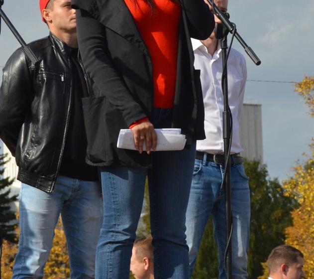 На центральной площади Барнаула состоялся массовый митинг против повышения пенсионного возраста