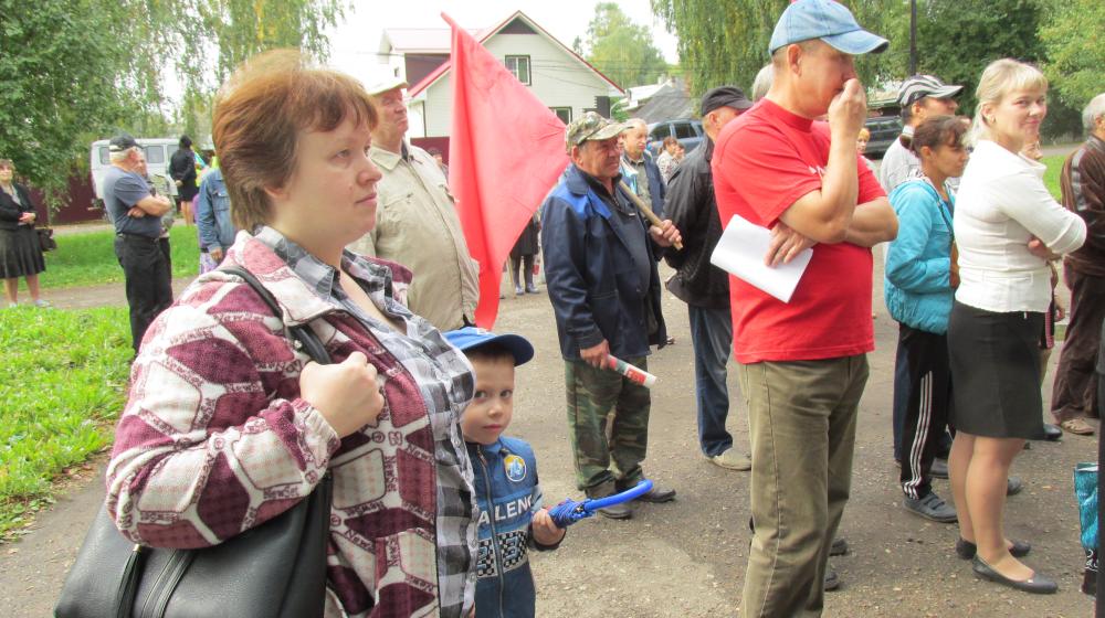 Кировская область. В Орлове прошел митинг против социальной политики действующей власти