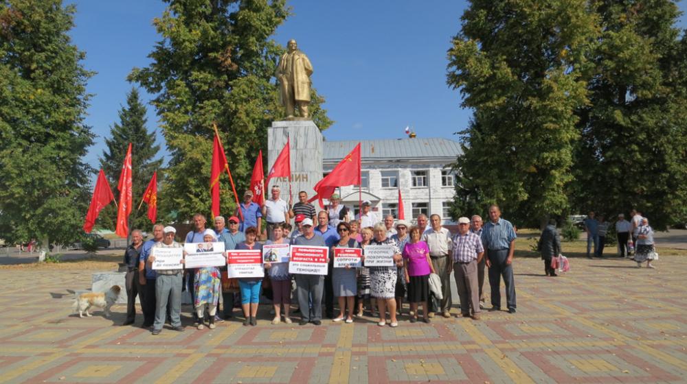 Протесты на Тамбовщине усиливаются