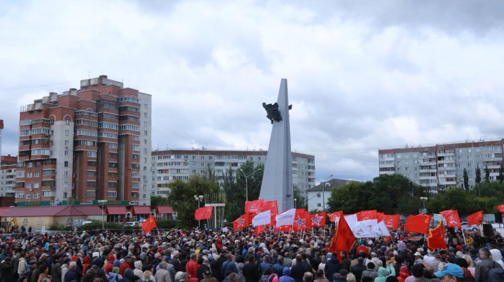 Путину не удалось убедить омичей, что пенсионная реформа нужна