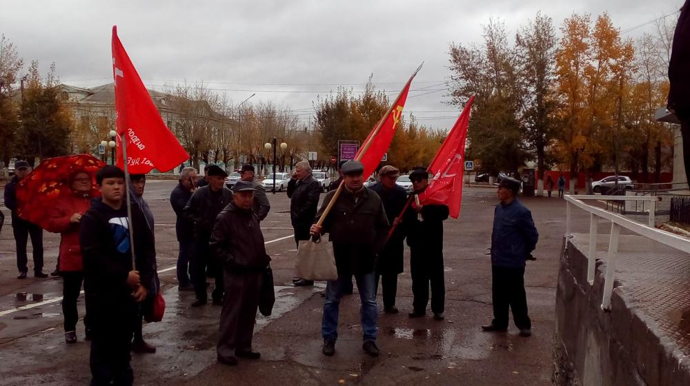 Протестные акции прошли в Забайкалье в минувшую субботу